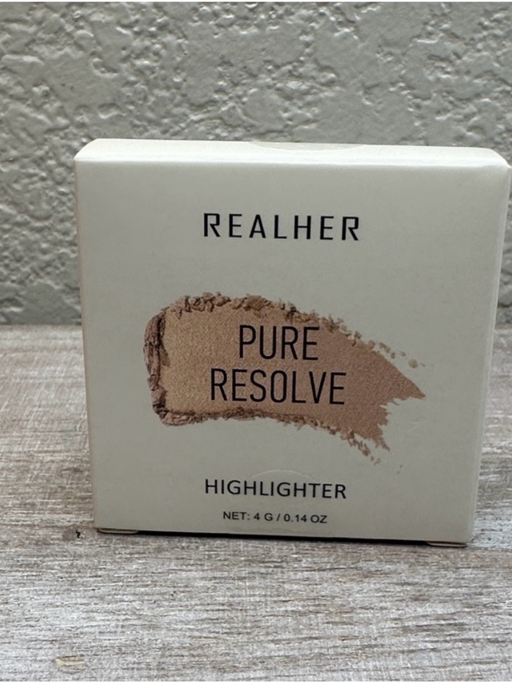 RealHer Pure Resolve Highlighter - Champagne Beige Glow
